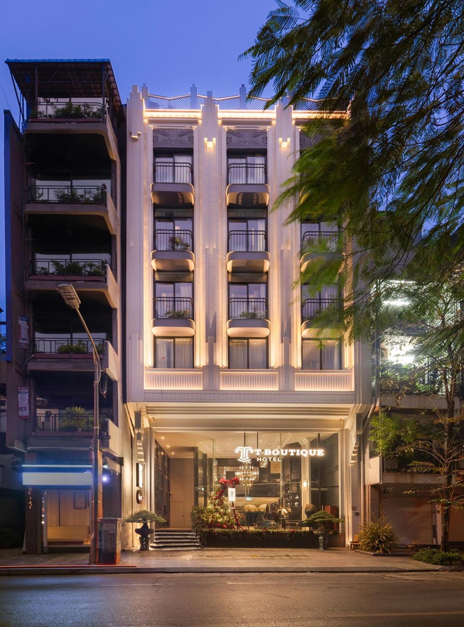 T Boutique Hotel ハノイ市 エクステリア 写真